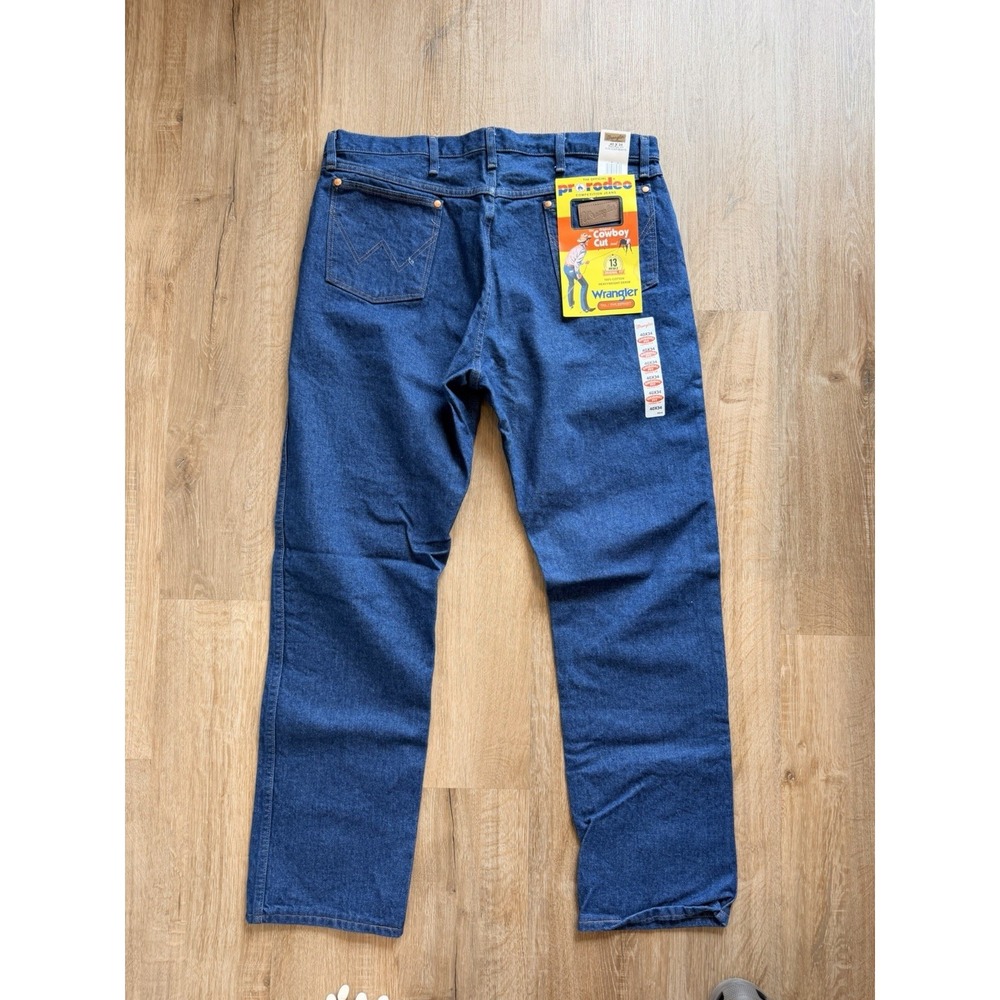 NWT Wrangler Pro Rodeo Cowboy Cut Jeans 13MWZ 40x34 USA Original Fit